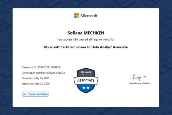 Certification Microsoft Power BI PL-300